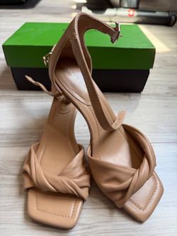 Vince Camuto Nude Heeled Sandals