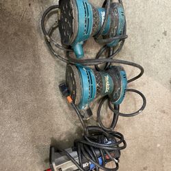 Sanders Makita And Dewalt