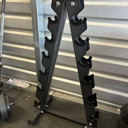 New “A” style rack for 6 pairs of dumbbells. New in box 📦 $65