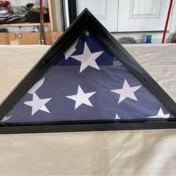 Field Of Honor Flag In Frame