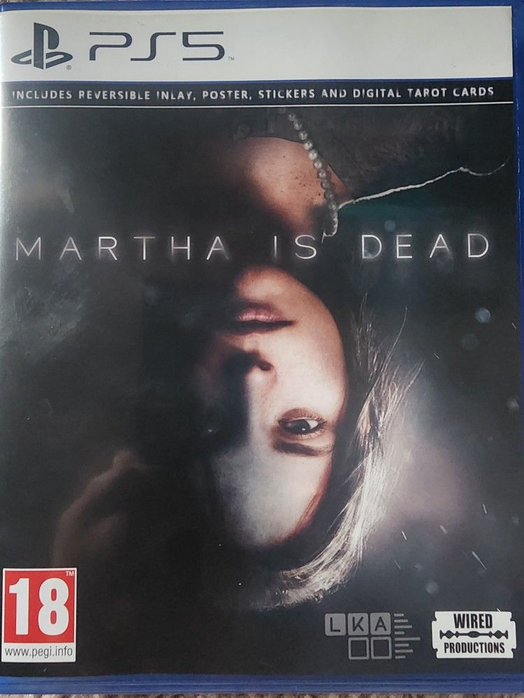 PLAYSTATION 5 MARTHA IS DEAD VIDEO GAME