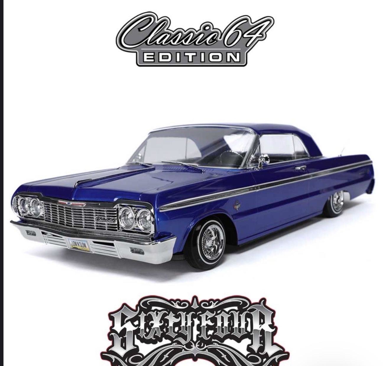 Redcat SixtyFour RC Car - 1:10 1964 Chevrolet Impala Hopping Lowrider