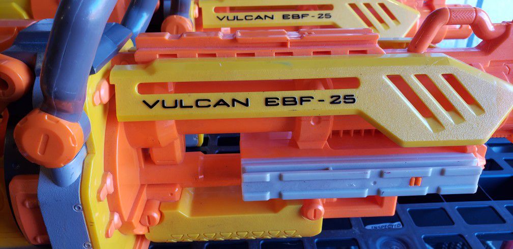 Nerf Gun Vulcan EBF-25 dart blaster with Detachable Tripod Stand. for Sale  in Miami, FL - OfferUp