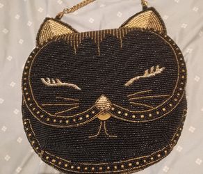 Mary Frances 'Whiskers' beaded handbag
