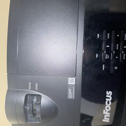 🎥 InFocus IN119HDx Projector + 100” Screen (Full HD, Remote, Works Great) – $250
