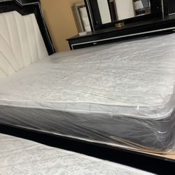 New Mattress, Boxprings & Metal Frame. All Sizes Available. Best Quality Low Prices. Twin At $99. Hablamos Español. 