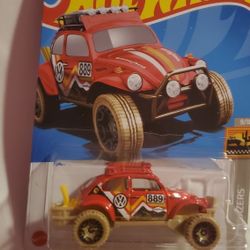 Hot Wheels Wolksvagon Baja Bug Buggy Die-cast 