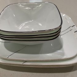 Corelle Plates And Bowls