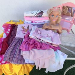 Bunch Of Clothes And Toys 