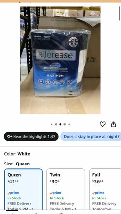 Zippered queen mattress protector