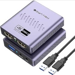 4K HDMI Video Capture Card for Nintendo Switch 2