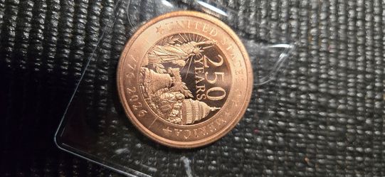 United States of America 50 Years Copper Commemorative Coin