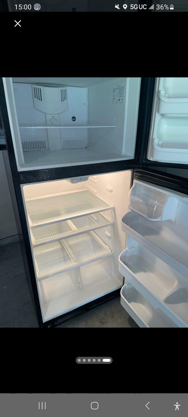 Refrigerator, read Description