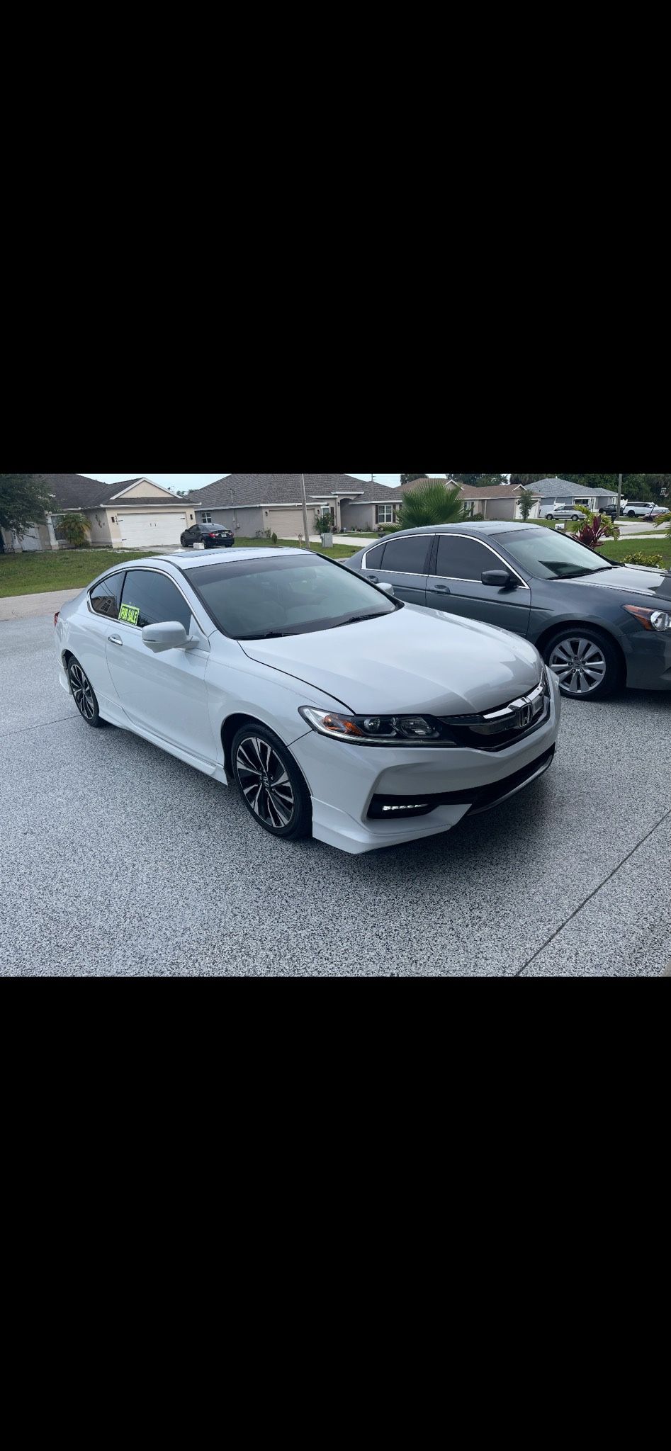 Honda Accord Coupe EXL White