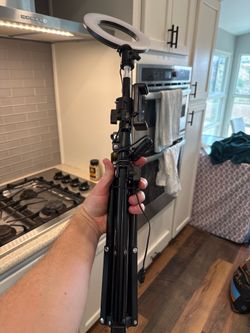 10” LED Ring Light with Tripod Stand & Phone Holder