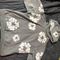 Great Denim Tear Hoodie Authentic READ CAPTION!