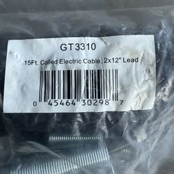 15 foot coiled electric cable
