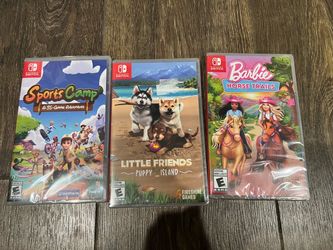 Nintendo switch games new $10 each