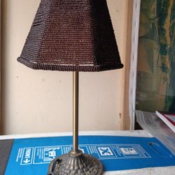 Beaded Portable Lamp Vintage.