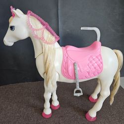 Music Dancing HORSE Barbie Doll Size