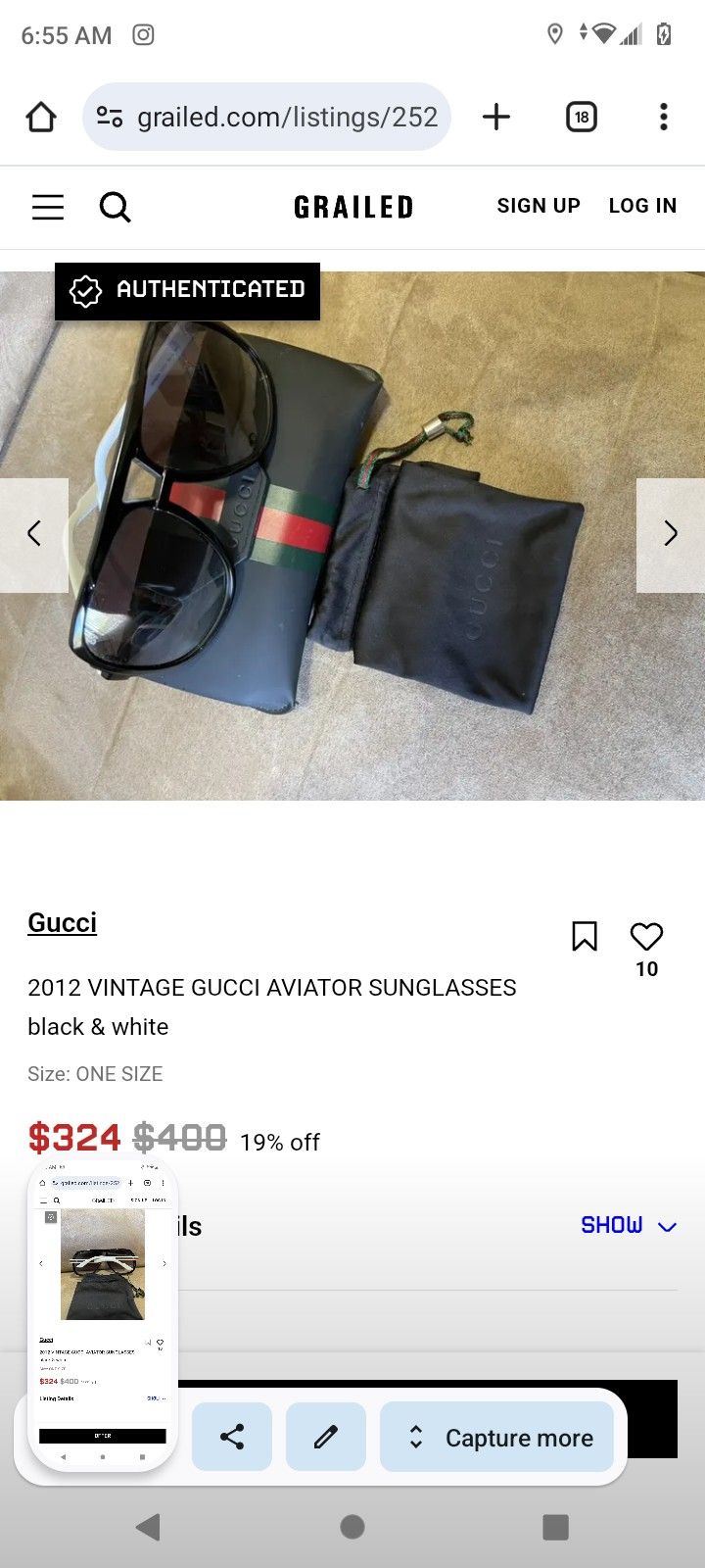 GUCCI GLASSES