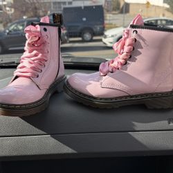 Pink Dr. Martens 