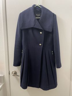 Luxurious GUESS Coat. (Navy Blue)