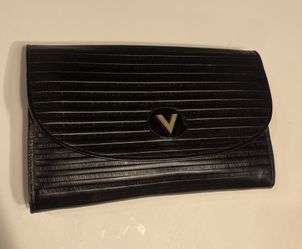 Valentino Leather Clutch