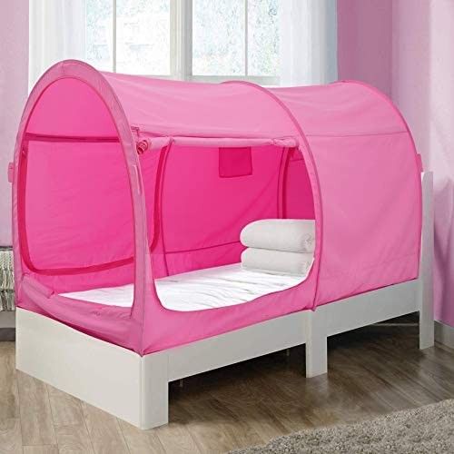 ***USED*** Alvantor Blackout Bed Tent - PINK TWIN 