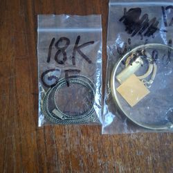 Gold Filled. 12k, 10k ,18k