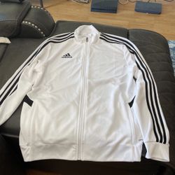 adidas Men's Essentials Warm-Up 3-Stripes Track Top