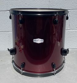 Pearl Forum Series 16.5” x 16.5” Floor Tom Wine Red ~ No Legs