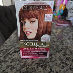 L'OREAL Hair Dye 6R Light Auburn