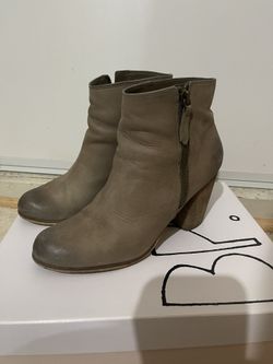Leather Ankle Boots DISCOUNTED, Now $20