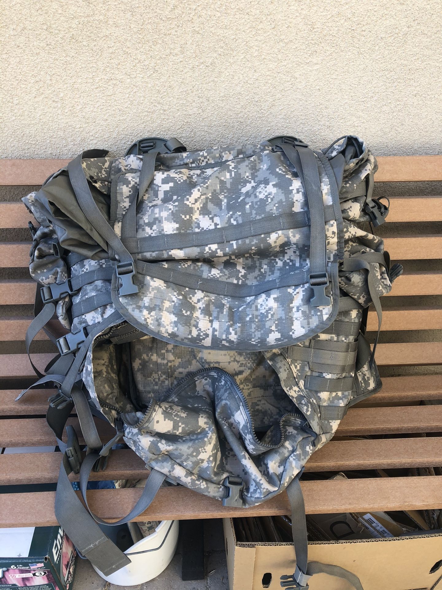 Back Pack- US army hiking/ travel bag