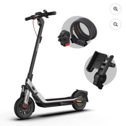 Segway E3 Pro SE Electric Scooter, 20 MPH with Lock & Phone Mount
