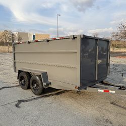 EXCELLENT 8X4X12 DUMP TRAILER 2025