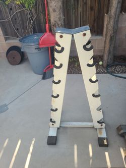 A-Frame Dumbbell Weight Rack