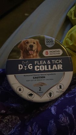 Dog Flea & Tick Collar 2-Pack Large Dogs
