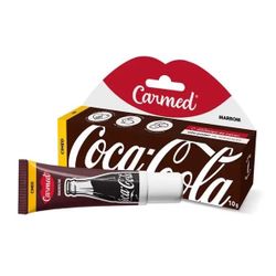 Carmed Coca-Cola Lip Gloss 10g – Original from Brazil | Brown Tinted Glossy Hydration