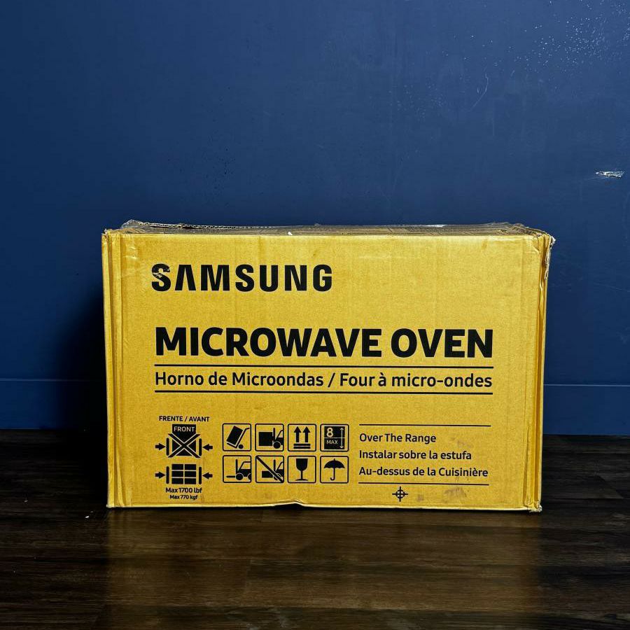 Samsung 2.1 cu. ft. Over-the-Range Microwave with Sensor Cook - $50 down