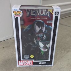 Funko #10 Marvel Venom Pop! Lethal Protector Comic Cover GLOW IN THE DARK