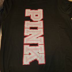 Black Dress "NEW" With PINK Logo