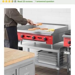 Avantco 36” Commercial gas Griddle