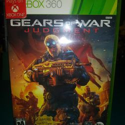 Gears Of War Judgment Xbox 360 (2013)