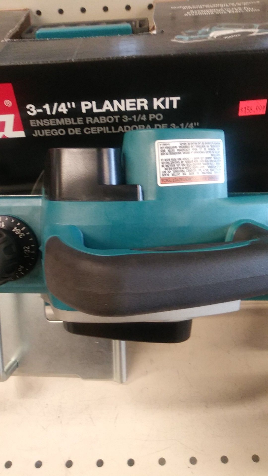 Brand new Makita 3-1/4" Planer Kit with Storage Box