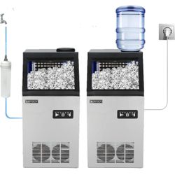 ROVSUN 14" 150 lbs Air Cooled Ice Machine Countertop