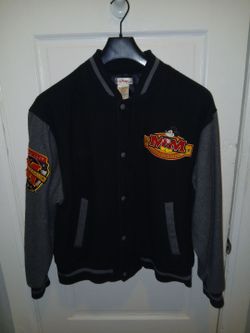 Disney Store Mickey Mouse Varsity Letterman Jacket