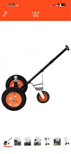 Heavy-duty 1200 lbs trailer dolly
