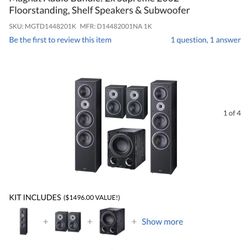 Magnat Audio Bundle: 2x Supreme 2002 Floorstanding, Shelf Speakers & Subwoofer